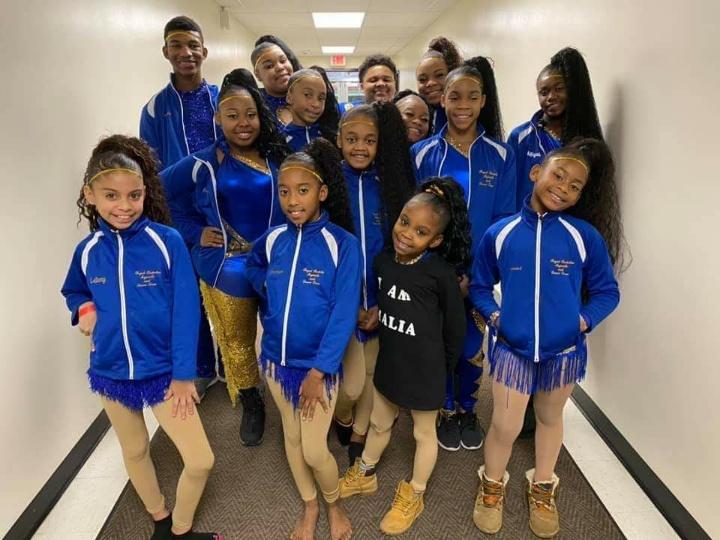 Royal Rockettes youth dance team performing at NWBCC